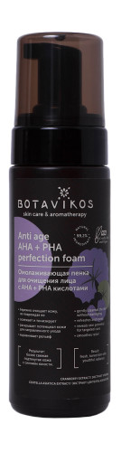 Гель, пенка для умывания Botavikos Anti-Age AHA+PHA Perfection Foam